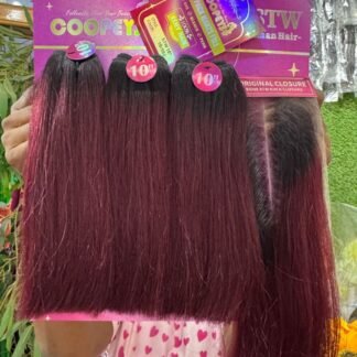 Coopeys Bone Straight KIM K Closure