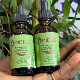Mielle Rosemary mint scalp and hair straightening oil