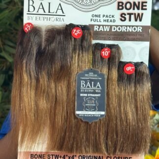 Bala By euphoria with 4x4 closure Raw Dornor