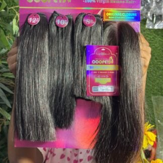 Coopeys Bone Straight KIM K Closure
