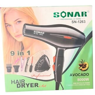 Sonar Hand Dryer 9-in-1 SN-1263